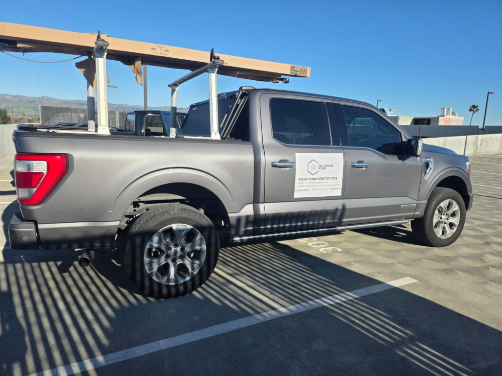 ybm garage door truck